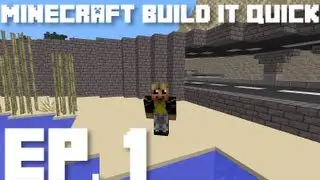 Minecraft: Build It Quick Ep 1 - You're Having A Giraffe!