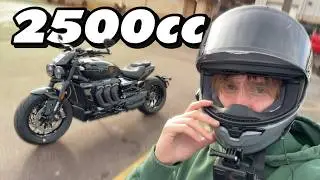 Taking Delivery of my TRIUMPH ROCKET 3