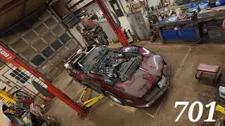 Maine Veterans Corvette LS Swap is all wired up