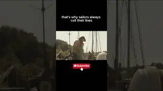 Stop Tangling Your Lines! Learn the Right Way to Coil Rope ⚓️🪢