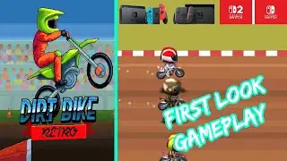 Dirt Bike Retro &ndash; Nintendo Switch / Switch 2 Gameplay