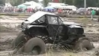Jacked Up Ride Mud in the Back