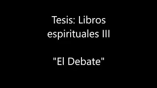 Libros espirituales en espa&ntilde;ol III. Daniel Carballo. Tesis.