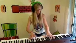 Lara plays the Star Wars Theme on piano