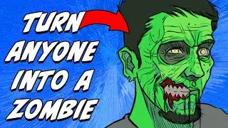 How to Draw a Zombie Head