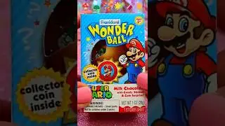 ASMR UNBOXING Super Mario Chocolate Egg Review ❤️#shorts #asmr #supermario #chocolate #trending