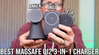 Лучшая зарядная станция MagSafe 3-в-1 Anker ESR INIU