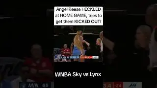 👀 Angel Reese HECKLED at HOME GAME, tries to get ref to KICK THEM OUT | Chicago Sky WNBA basketball