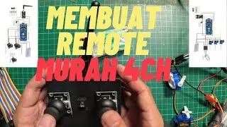 Pembuatan Radio Control Murah dan Sederhana dari arduino dan NRF24L01(Simple Radio Control Making)