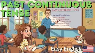 Master Past Continuous Fast — Learn English Through Sara’s Classroom Story