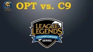 OPT vs. C9 | Week 4 LCS 2019 | Чемпионат Америки LCS NA | Optic Gaming Cloud9