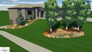 North Shore Version2 3D Landscaping Model | Goundscapes landscaping