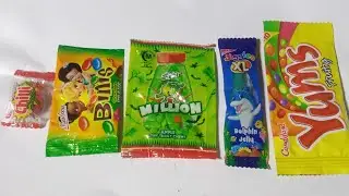 Opening different Yums - Binis - Dolphin Jelly and Chili candy 💕