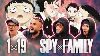 WE COULDN'T STOP LAUGHING!! 🤣 | BROTHERS watch Spy x Family 1x19 | REACTION