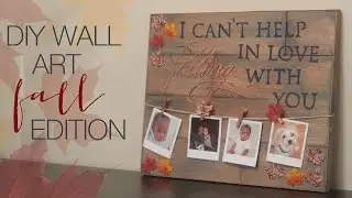 DIY Fall Wall Decor