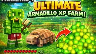 Easy Armadillo XP Farm | Minecraft Bedrock | 1.20+