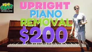 UPRIGHT PIANO DISPOSAL & HAUL OFF FORT WORTH TX | (how to remove a piano)