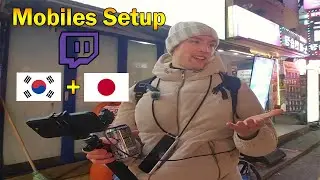 Mein mobiles Twitch-Setup &ndash; IRL aus Japan & Korea live! 🇯🇵🇰🇷 (Equipment und Software) #irlstream