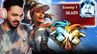 AWILIX VS. A DIAMOND BORDER SKADI?! - Grandmasters Duel - Smite