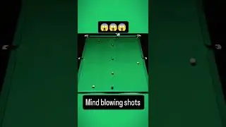 Pro Snooker Shot! Best shot of the tournament! #snooker #creative #snookerworld #trickshot #genius