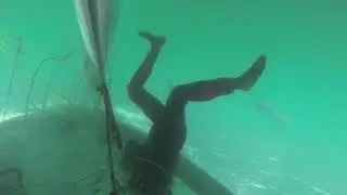 Ponant,Deriveur, MMM BBB,Baptiste et M, Baston dans la baie , dessalage et surfs