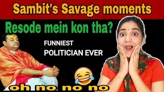 Sambit's Savage moments | Pakistani reaction |saima pirzada reaction