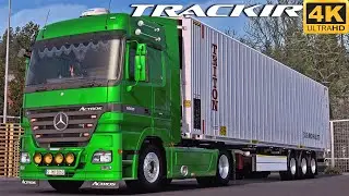 [TS-PC] ETS2 4K | POMEZANIA | ACTROS MP2 1860 V8 | GORAJ - KROLEWO MALBORSKIE