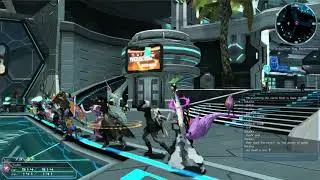 PSO2 Sync dance after Festival