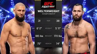 Khamzat Chimaev vs Jorge Masvidal Full Fight - UFC 5 Fight Night