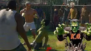 🐺 Два лучших нокаута (UFC 5) Ведьмак и Франкенштейн