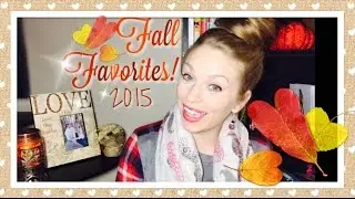 Fall Favorites Tag! 🌻 fabb TV