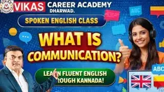 VIKAS CAREER ACADEMY DHARWAD SPOKEN ENGLISH CLASS BY A I MUJAWAR SIR VIDEO 1 ON 10/01/2026