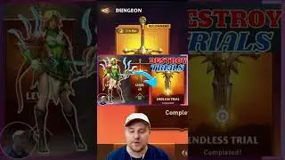 Destroy Endless Trial with Antinua! | Awaken Chaos Era #shorts