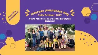 Intersex Awareness Day Webinar: 5 Years of the Darlington Statement