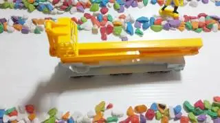 Trucks for children kids Construction game Crawler excavator