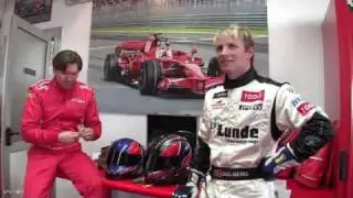 Petter Solberg Testing Formula 1 car Ferrari