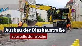 N&auml;chste Etappe beim Ausbau der Dieskaustra&szlig;e I  LZ TV Baustelle der Woche