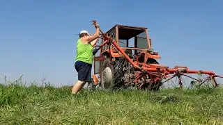Sianokosy, drugi pokos 2022/ Przetrząsarka SIP