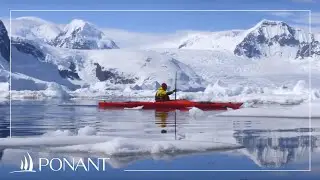PONANT tests kayak activity in Antarctica! | PONANT