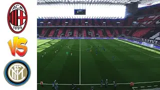 eFootball PES 2021 AC MILAN VS INTER MILAN Gameplay - San Siro