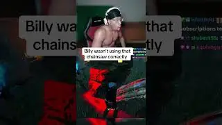 Billy was struggling with the chainsaw! #dbd #dbdshorts #deadbydaylight #dbdclips #dbdmemes #dbdfyp