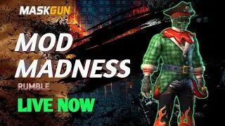 MASKGUN MOD MADNESS RUMBLE IN LIVE NOW 2 👺|| MASKGUN MULTIPLAYER FPS 2023☠️☠️☠️