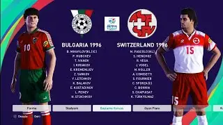 Euro 96 C Grubu 3.maç Bulgaria Switzerland 