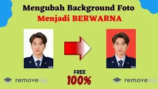 TUTORIAL!!! Cara Mengubah Background Foto Secara Online || Terbaru 2022😱