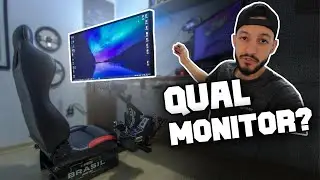 QUAL MELHOR MONITOR para SIMULADOR?