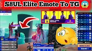 S8UL Elite Showed Emote to Total Gaming eSports 😱 Emote Battle #totalgamingesports #s8ulelite  #tg