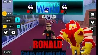 RONALD codes and epic gameplay!!!!
