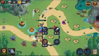 Realm Defense - World 1 Level 10-Great Slime's Cave - Legendary 3 Stars