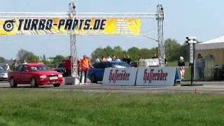 Ostercruising Stendal 2011 Audi 80 Turbomeyer vs. Audi S oder RS6