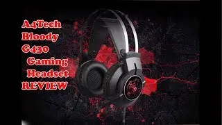 A4Tech Bloody G430| CHEAP $25 GAMING HEADSET REVIEW| TECHBLUR